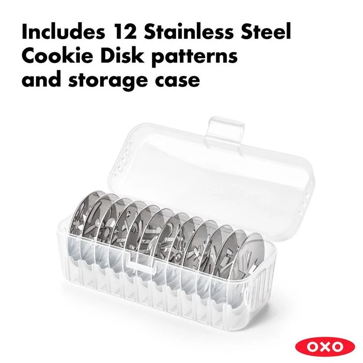 OXO Good Grips 14-Piece Cookie Press Set - Image 4