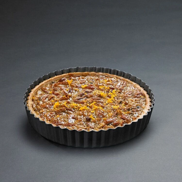 MasterPro Non-Stick Loose Base Round Flan/Quiche Tin 21 X 21 X 3.5 Cm