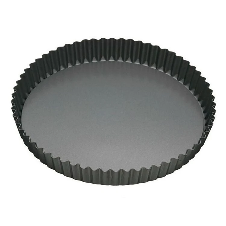 MasterPro Non-Stick Loose Base Round Flan/Quiche Tin 21 X 21 X 3.5 Cm - Image 2