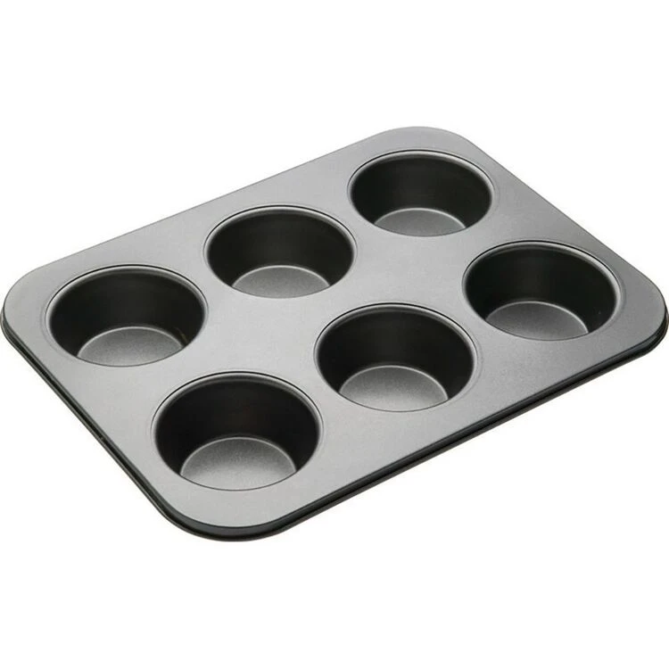 MasterPro Non-Stick 6 Cup American Muffin Pan