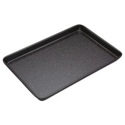 MasterPro Professional Vitreous Enamel Baking Tray 38 X 25 X 2.5 Cm