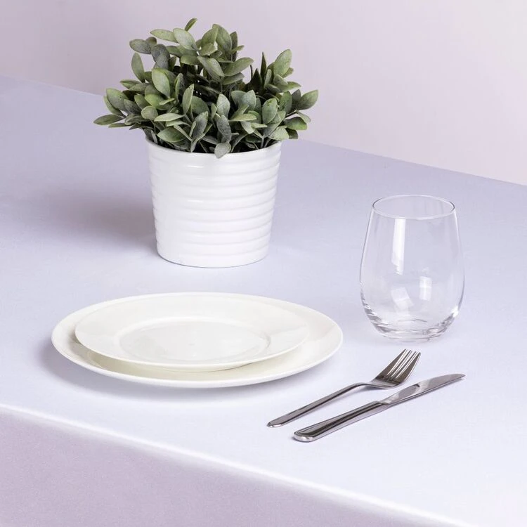 Dine By Ladelle Cucina Tablecloth White 150 X 260 Cm - Image 2