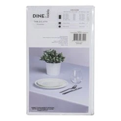 Dine By Ladelle Cucina Tablecloth White 150 X 300 Cm