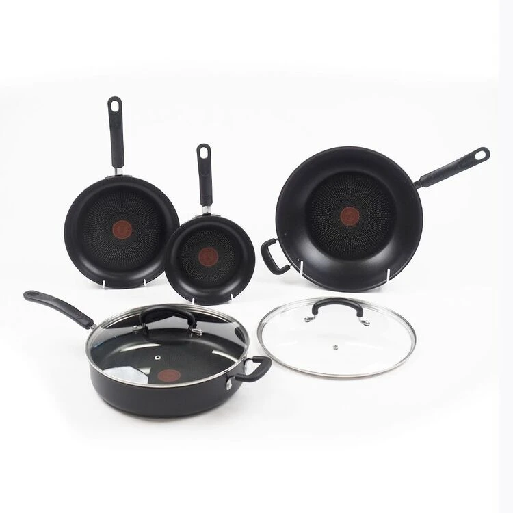 Tefal Specialty Hard Anodised Sautepan With Lid 30 Cm