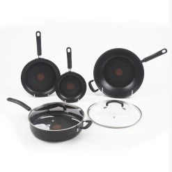 Tefal Specialty Hard Anodised Non-Stick Frypan Twin Pack 20 Cm & 26 Cm