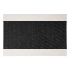 Maxwell & Williams Table Accents Placemat 45 X 30 Cm White Black