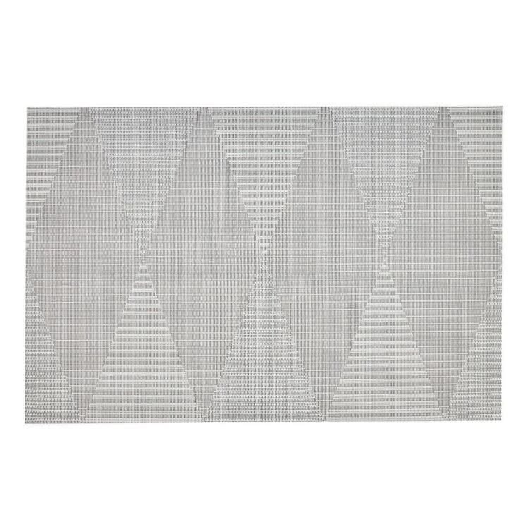 Maxwell & Williams Table Accents Placemat 45 X 30 Cm Diamond Grey White