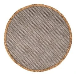 Maxwell & Williams Table Accents Placemat 38 Cm Round Grey Natural
