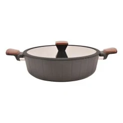 Classica Diamond Stone Elegance Black 28 Cm Chef's Pan