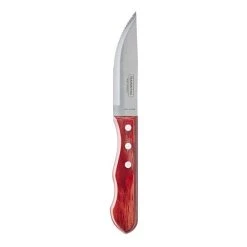 Tramontina Churrasco Jumbo 6-Piece Steak Knife Set Red