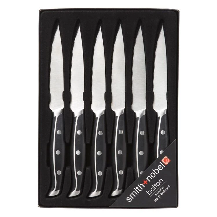 Smith & Nobel Bolton 6-Piece Steak Knife Set