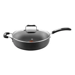 Tefal Specialty Hard Anodised Jumbo Sauté Pan With Lid