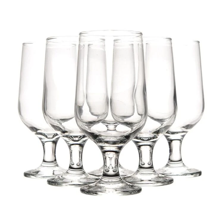 ART & CRAFT Art Craft Aiden 6-Piece Footed Beer Glass Set