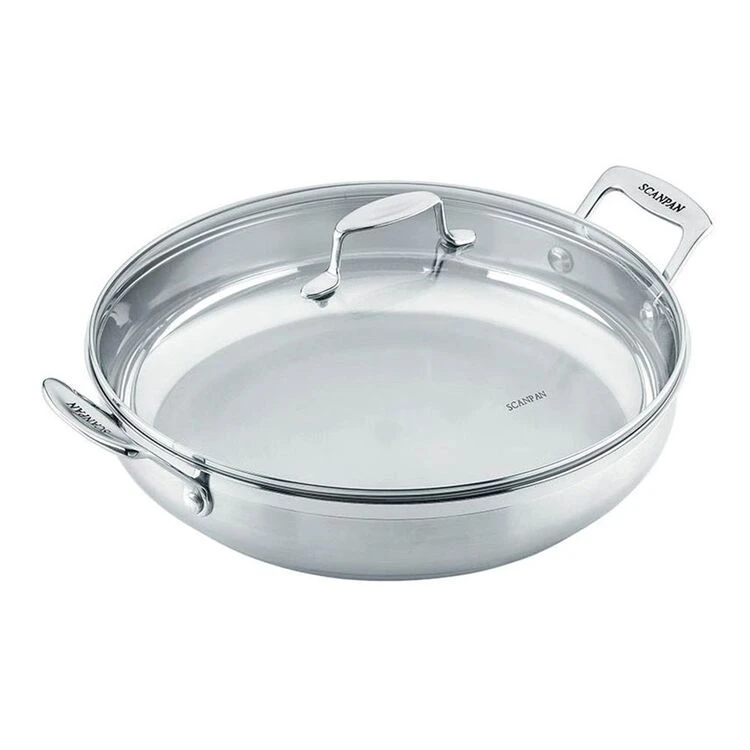 Scanpan Impact Stainless Steel Chef Pan 32cm - Image 2