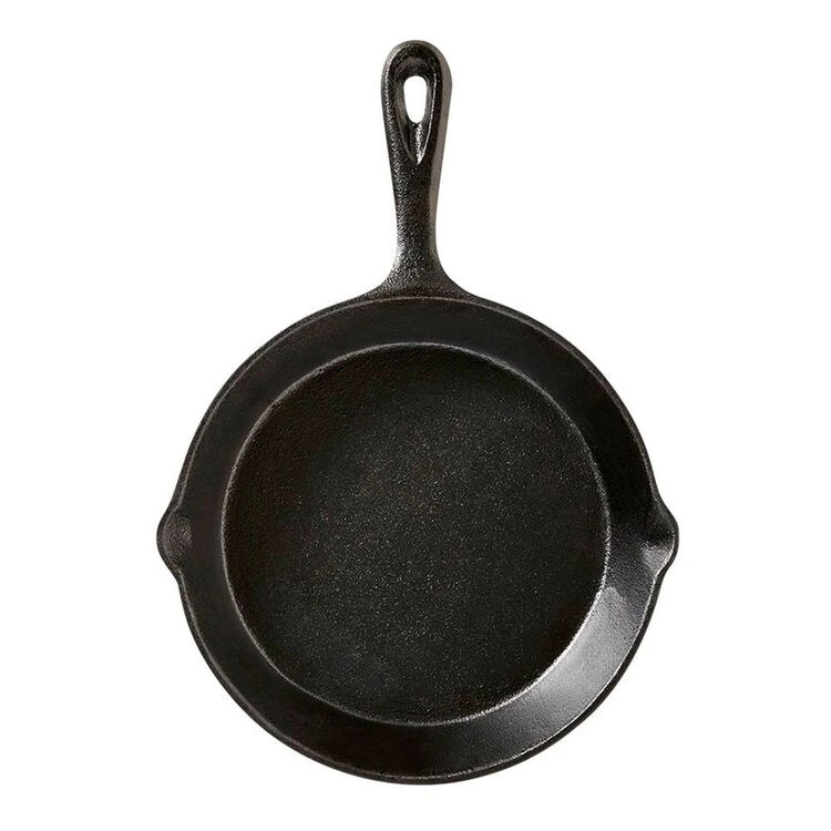 Smith & Nobel Raw Cast Iron Round Skillet 20cm
