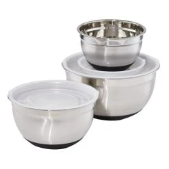 Smith & Nobel 3-Piece Non Slip Mixing Bowl Set