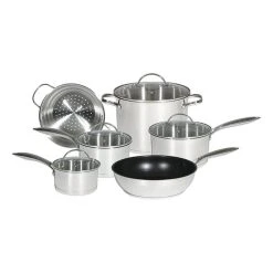 Smith & Nobel Professional Elite 6-Piece Stainless Steel Cookset