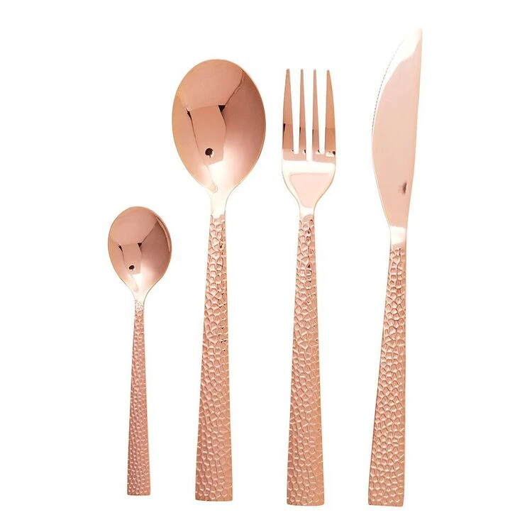 Smith & Nobel Morocco 24-Piece Cutlery Set Copper - Image 3