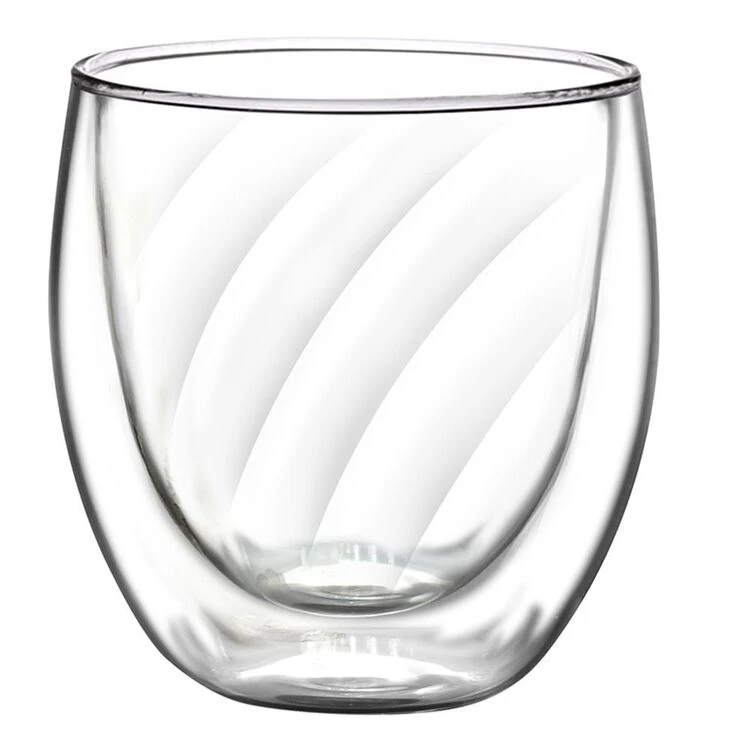 Coffee Culture Eliza 4-Piece Double Wall Set Swirl 250ml