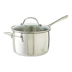 Swiss Diamond Premium Steel Saucepan With Lid 20cm
