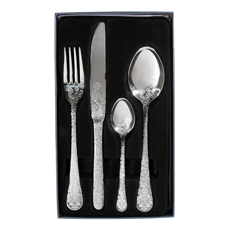 Smith & Nobel Chelsea 24-Piece Cutlery Set Silver - Image 3