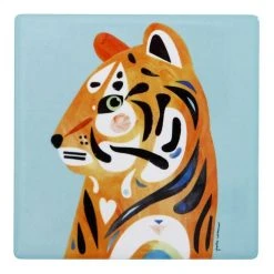 Maxwell & Williams Pete Cromer Wildlife Coaster 9.5cm Tiger