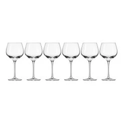 Krosno Harmony 6-Piece Red Wine Set 570mL