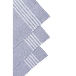 Smith & Nobel Nord 3 Pack Tea Towel Navy 45 X 70 Cm