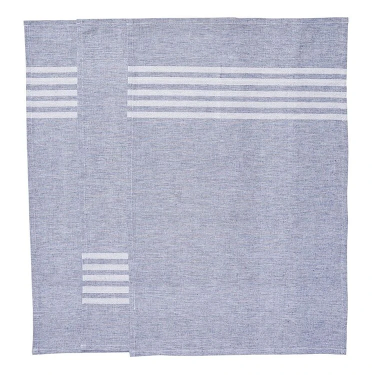 Smith & Nobel Nord 3 Pack Tea Towel Navy 45 X 70 Cm - Image 2