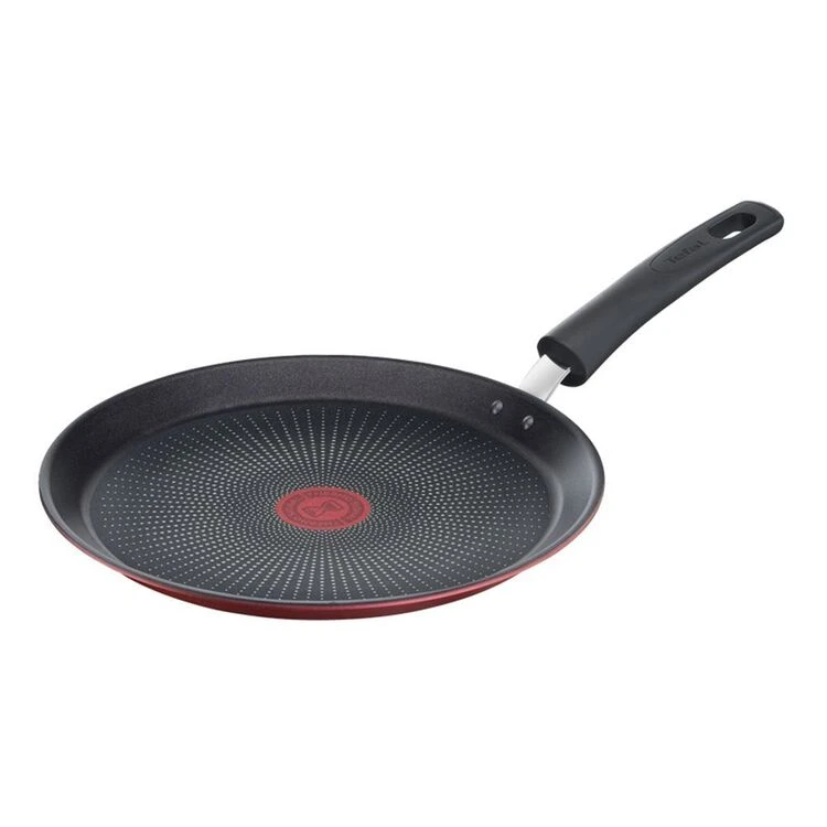 Tefal Daily Chef Red Induction Non-Stick Pancake Pan 25cm - Image 3