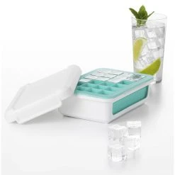 OXO Good Grips Covered Silicone Ice Cube Tray Small Cubes