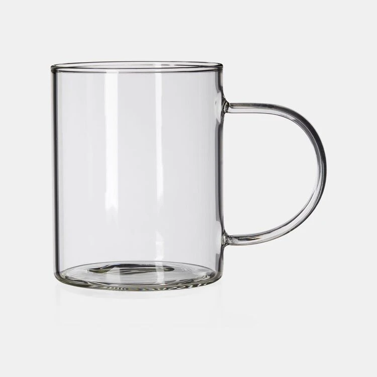 Coffee Culture Ivy Glass Coffee/Tea Mug 420mL 4 Pack