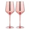 Tempa Aurora Rose 2 Piece Wine Glass Set