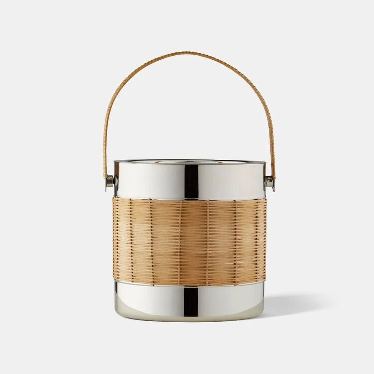 Chyka Home Rattan Ice Bucket - Image 2